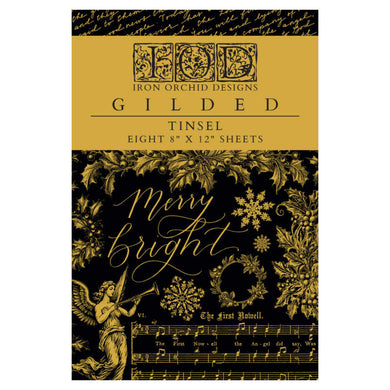 Tinsel IOD FOIL Transfer (8″x12″ pad-8 sheets )LIMITED EDITION