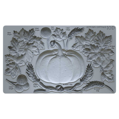 Autumn Cottage IOD Mould (6″x10″) LIMITED EDITION