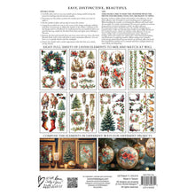 Yuletide IOD Transfer (8″x12″ pad-8 sheets ) LIMITED EDITION