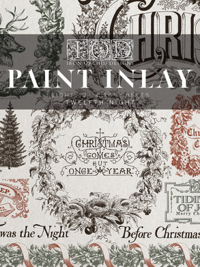 Twelfth Night IOD Paint Inlay (12