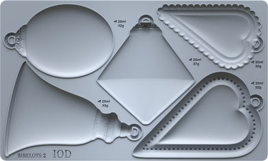 Bibelots 2 IOD Decor Mould (6