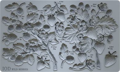 Wild Berries IOD Mould (6