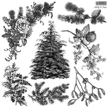 Holly & Pine IOD Stamp™ (Single Sheet 12″x12″)