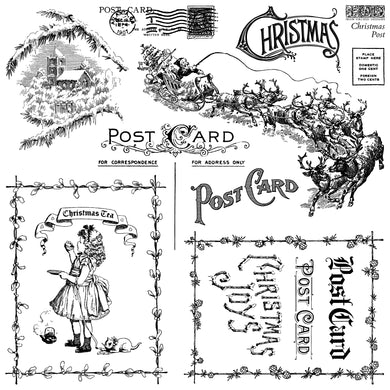 Christmas Post IOD Stamp™ (Single Sheet 12″x12″)