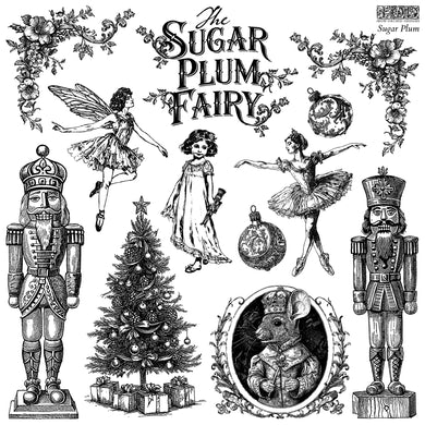 Sugar Plum IOD Stamp™ (Single Sheet 12″x12″)