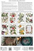 Clementine Transfer IOD (8"x12" pad-8 sheets)