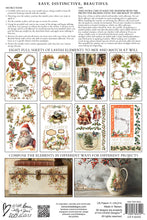 Santa’s Hollow IOD Transfer (8"x12" pad-8 sheets)