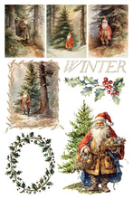 Santa’s Hollow IOD Transfer (8"x12" pad-8 sheets)