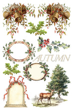 Santa’s Hollow IOD Transfer (8"x12" pad-8 sheets)