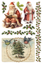 Santa’s Hollow IOD Transfer (8"x12" pad-8 sheets)