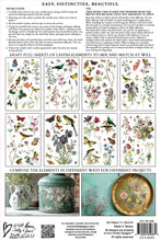 Wilde Bloemen IOD Transfer (8"x12" pad-8 sheets)