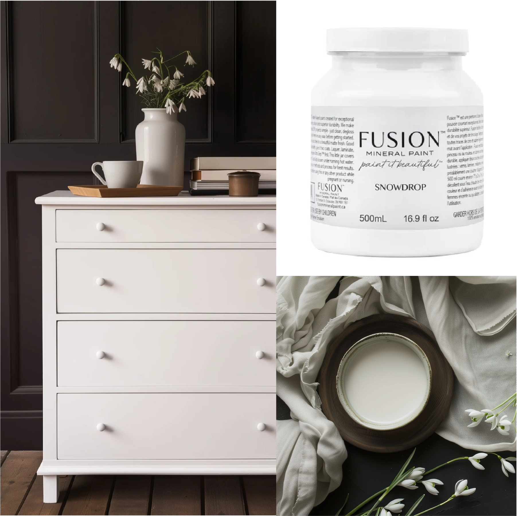 Snowdrop - Fusion Mineral Paint – Raggs to Riches