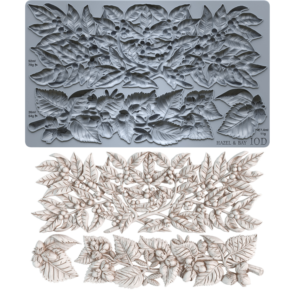 Hazel & Bay IOD Decor Mould (6″x10″)