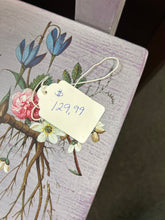 Purple Floral Chair
