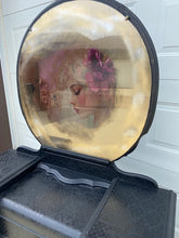 Black Dresser with Mirror