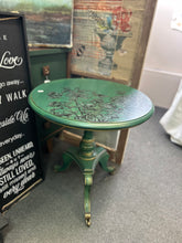 Small Green Round Table