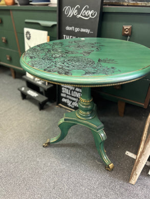 Small Green Round Table