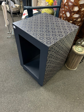 Navy Blue Side Table