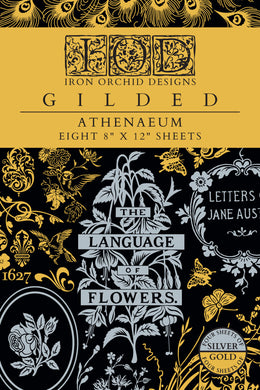 Athenaeum IOD Foil Transfer (8″x12″ pad-8 sheets)