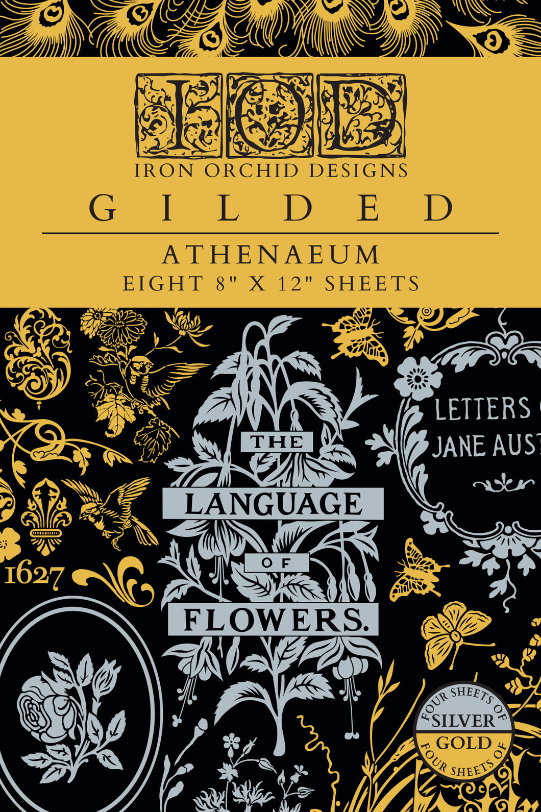 Athenaeum IOD Foil Transfer (8″x12″ pad-8 sheets)