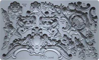 Cadré IOD Decor Mould (6″x10″)
