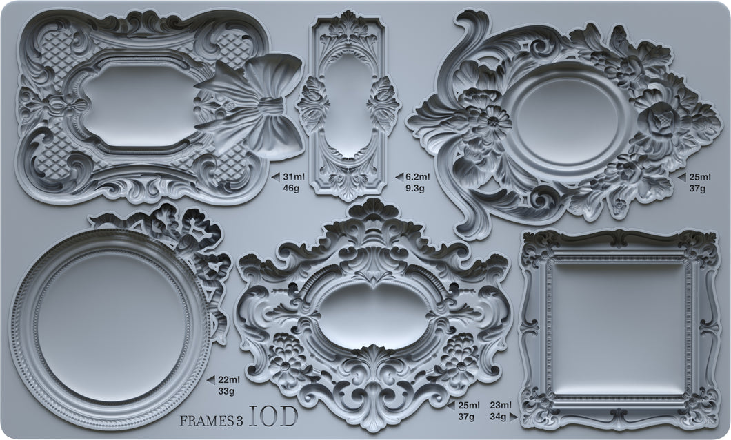 Frames 3 IOD Decor Mould (6″x10″)