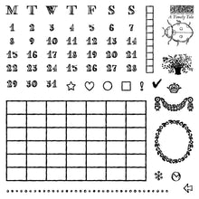 A Timely Tale IOD Stamp (Four Sheets 6"x6" each)