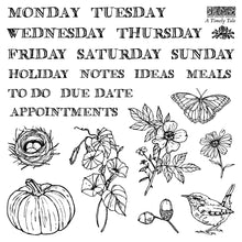 A Timely Tale IOD Stamp (Four Sheets 6"x6" each)