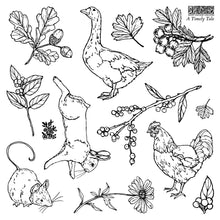 A Timely Tale IOD Stamp (Four Sheets 6"x6" each)
