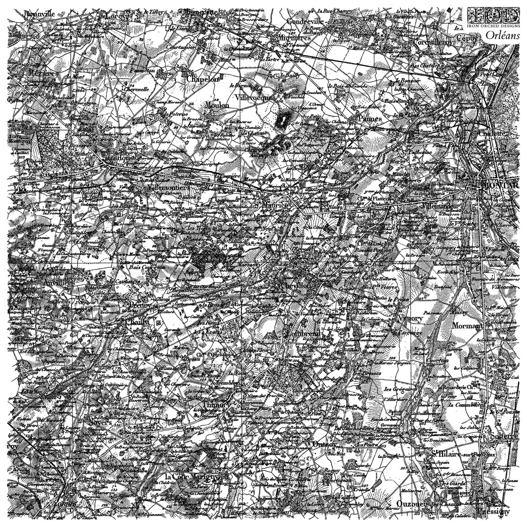 Orléans IOD Stamp™ (Single Sheet 12″x12″)