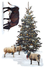 A Cotswold Christmas IOD Transfer (8″x12″ pad-8 sheets )