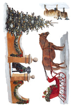 A Cotswold Christmas IOD Transfer (8″x12″ pad-8 sheets )