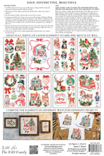 Darling Holiday IOD Transfer (8″x12″ pad-8 sheets )