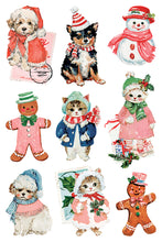 Darling Holiday IOD Transfer (8″x12″ pad-8 sheets )