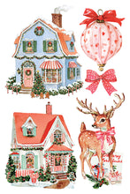 Darling Holiday IOD Transfer (8″x12″ pad-8 sheets )