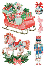 Darling Holiday IOD Transfer (8″x12″ pad-8 sheets )