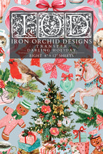Darling Holiday IOD Transfer (8″x12″ pad-8 sheets )