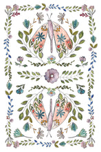 Fern Fables IOD Transfer (8″x12″ pad-8 sheets )