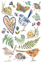 Fern Fables IOD Transfer (8″x12″ pad-8 sheets )