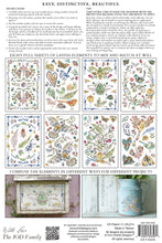 Fern Fables IOD Transfer (8″x12″ pad-8 sheets )