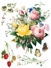 Marché des Fleurs  IOD Transfer (12"x16" pad-8 sheets)