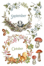 The Bramblewood Diaries IOD Transfer (8″x12″ pad-8 sheets )