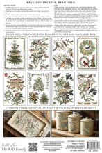 Winter's Calling IOD Transfer (8″x12″ pad-8 sheets )