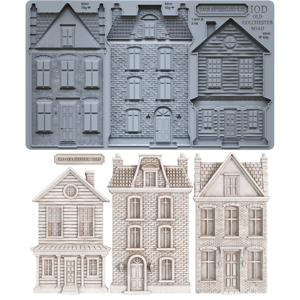 Old Colchester Road IOD Decor Mould (6″x10″)