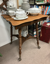 Small Table with Glass Feet