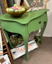 Green Side Table