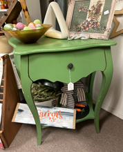 Green Side Table