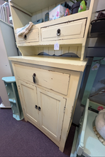 Farm House Yellow Cabinet