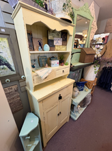 Farm House Yellow Cabinet