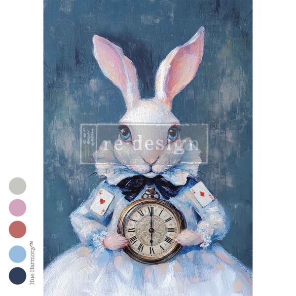 Six O’Clock Certainity A3 Decoupage Papers